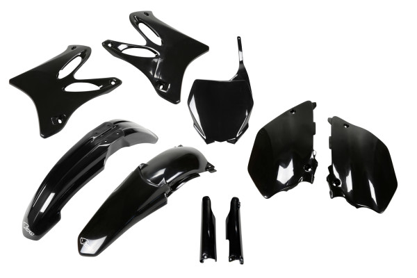 Full Plastic Kit black for Yamaha YZ 125 (2006-07) - YZ 250 (2006-07)